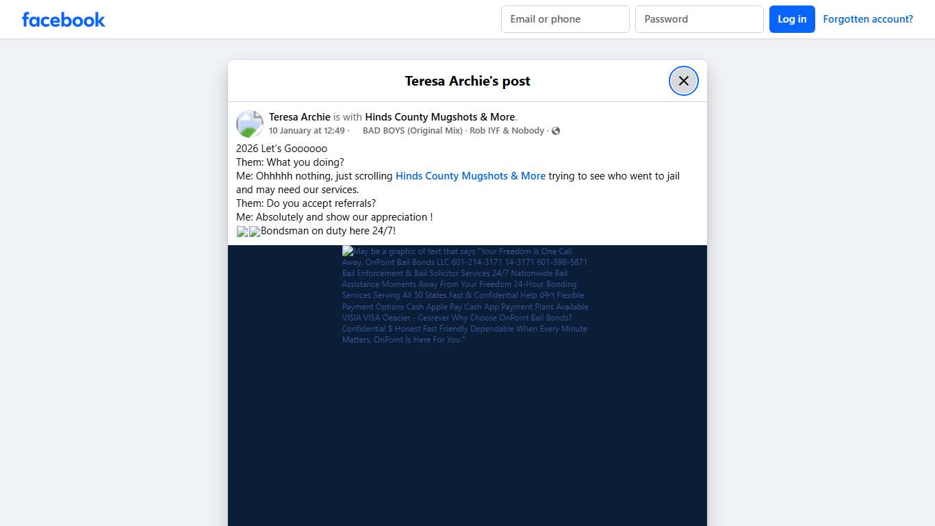 Teresa Archie - 2026 Let’s Goooooo Them: What you doing?... Facebook